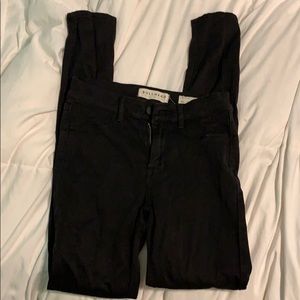 Black skinny jeans